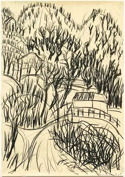 PAUL CAMENISCH — Tessiner Winterlandschaft. 1925. — Koller Auktionen