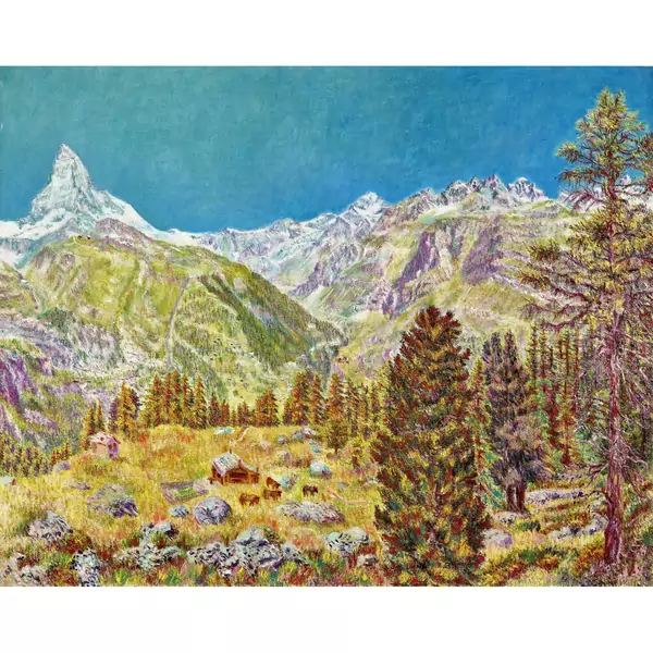 "Zermatter Sommerlandschaft"