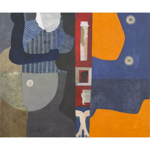Paul Delapoterie — "Femme dans une boutique".