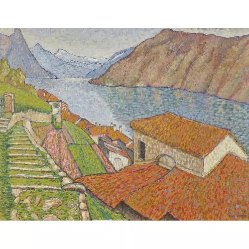 Dorfpartie am Lago di Lugano