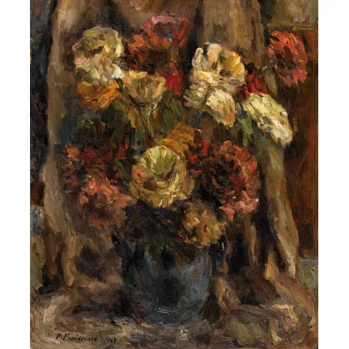 Paul Froidevaux — Bouquet de fleurs.