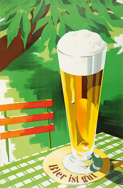 Paul Gusset — Bier ist gut, 1952
