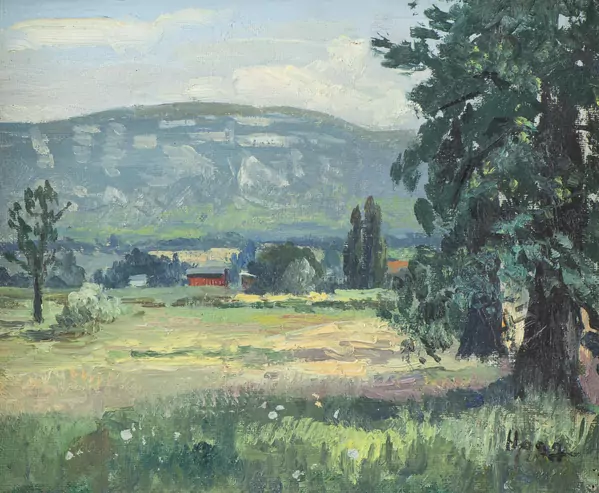 Paul HOGG (1892-1985), "Campagne de Veyrier" — DognyAuction