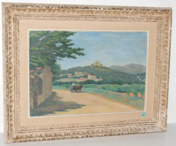 Paul Hogg — Sommerliche, südfranzösische Landschaft