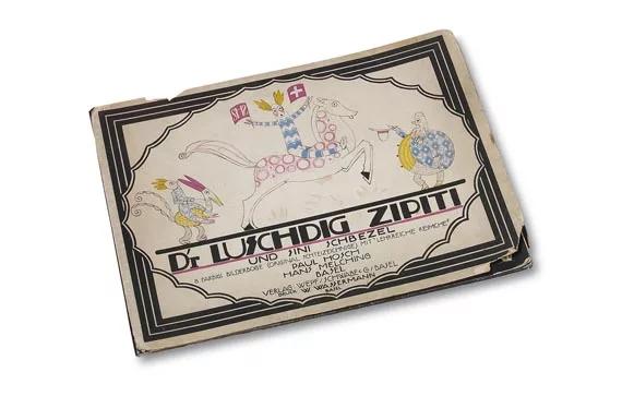 Paul Hosch — Dr Luschig Zipiti. Um 1910