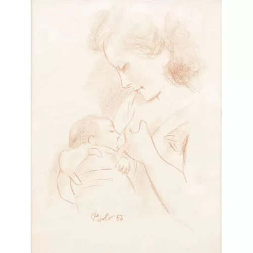 Paul Jakob Müller — Mutter und Kind.