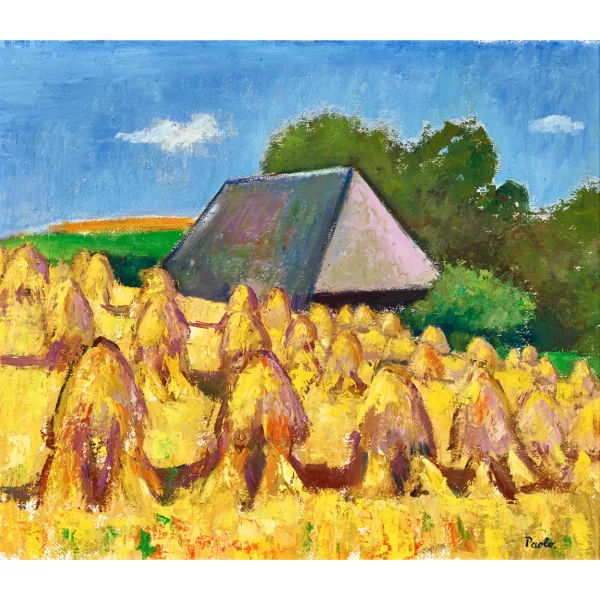 Paul Jakob Müller — Landschaft mit Diemen.