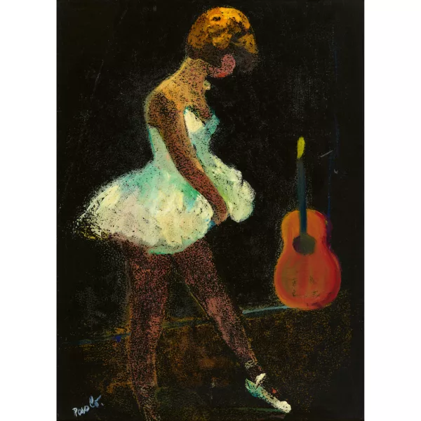Paul Jakob Müller — "Balleteuse et la guitarre".