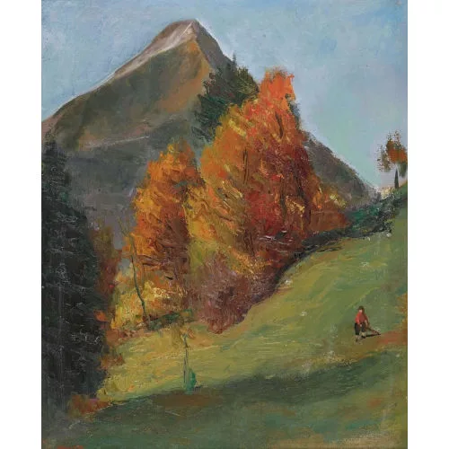 Paul Jakob Müller — Herbstliche Berglandschaft.