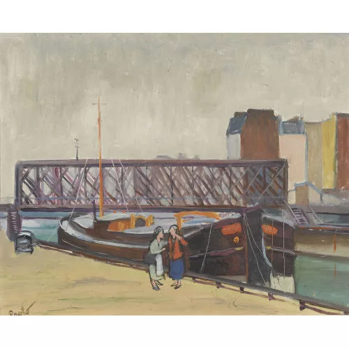 Paul Jakob Müller — "Quai de la Marne".