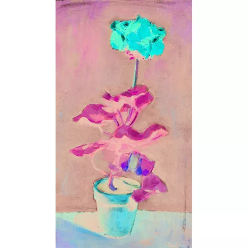 Paul Jakob Müller — Rotes Geranium.