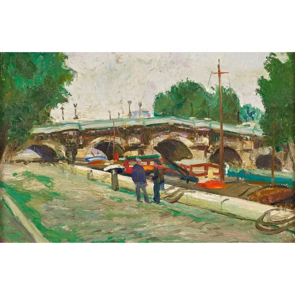 Paul Jakob Müller — "Pont Neuf, Paris".