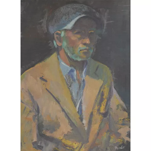 Paul Jakob Müller — Clochard mit Hut.