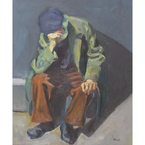 Paul Jakob Müller — "Clochard".