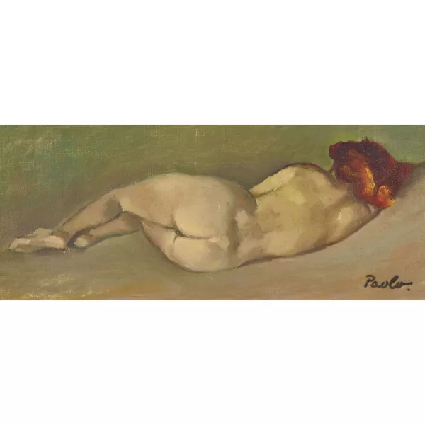 Paul Jakob Müller — Weiblicher Rückenakt.