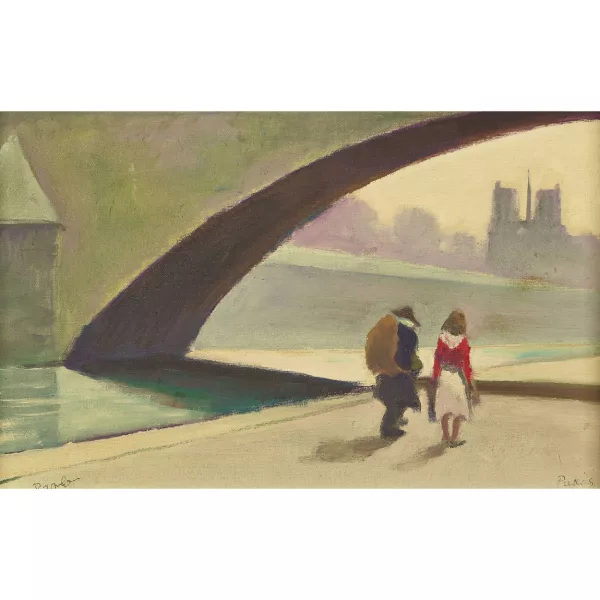 Paul Jakob Müller — "Clochard in Paris".