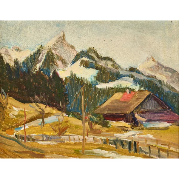 Paul Jakob Müller — Herbstliche Alplandschaft.