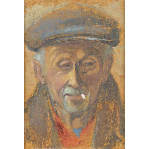 Paul Jakob Müller — Clochard avec cigarette.