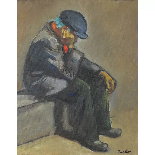 Paul Jakob Müller — "Clochard".