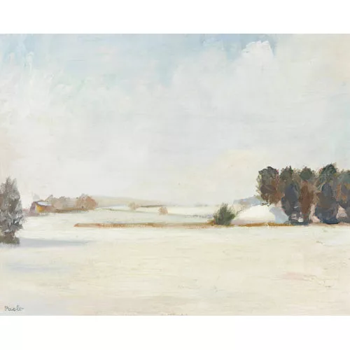 Paul Jakob Müller — "Sonniger Wintertag".