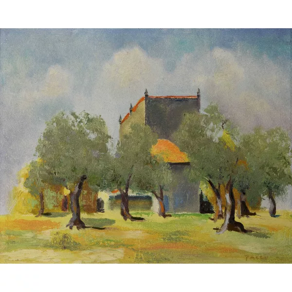 Paul Jakob Müller — "Römischer Bauernhof".