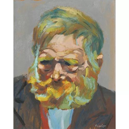 Paul Jakob Müller — Kopfbildnis eines Clochards.