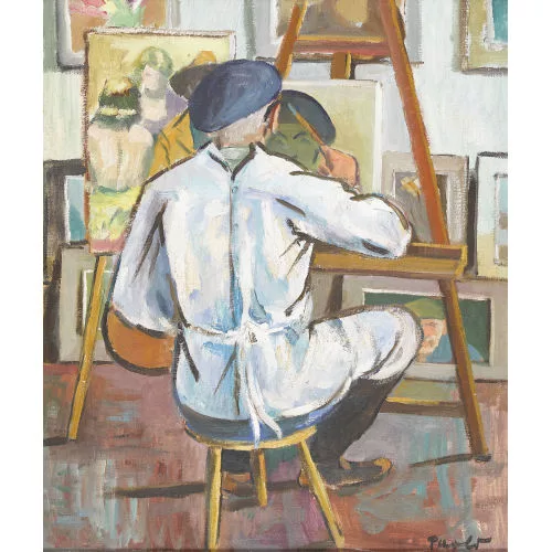 Paul Jakob Müller — "Der Maler".