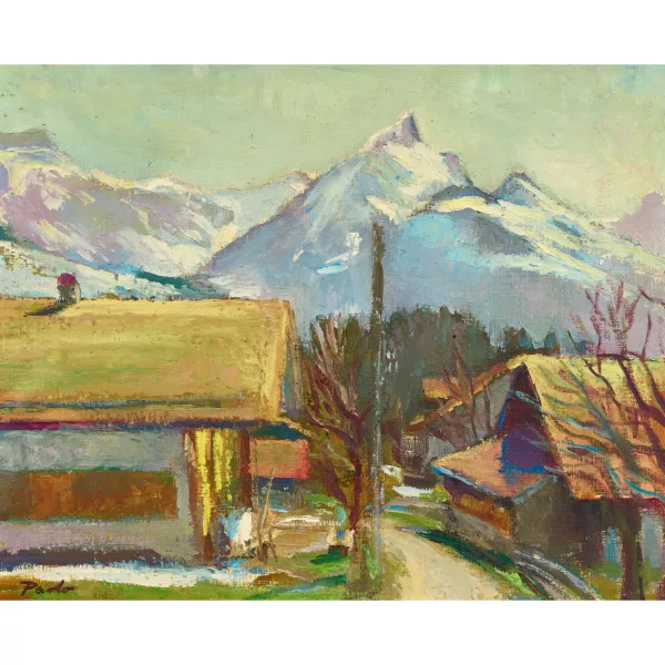 Paul Jakob Müller — "Mein Ferien Häuschen im Kiental".