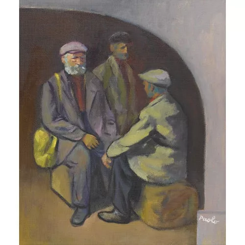 Paul Jakob Müller — "Clochard".