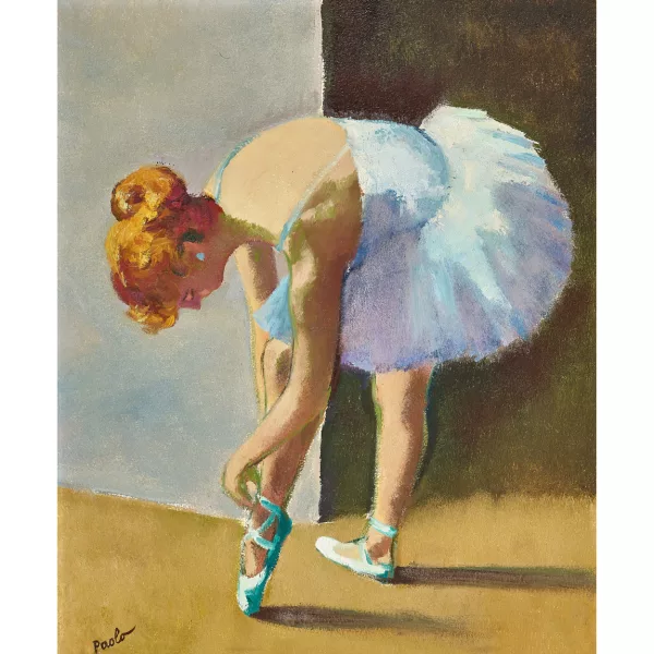 Paul Jakob Müller — "Balleteuse (Hinter den Kulissen)".