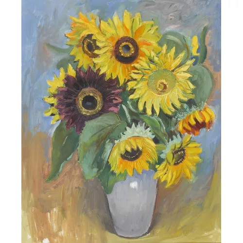 Paul Jakob Müller — "Sonnenblumen".
