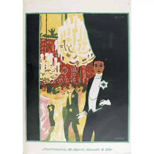 Paul Kammüller — "Stadtcasino, 19. April, Abends 8 Uhr".