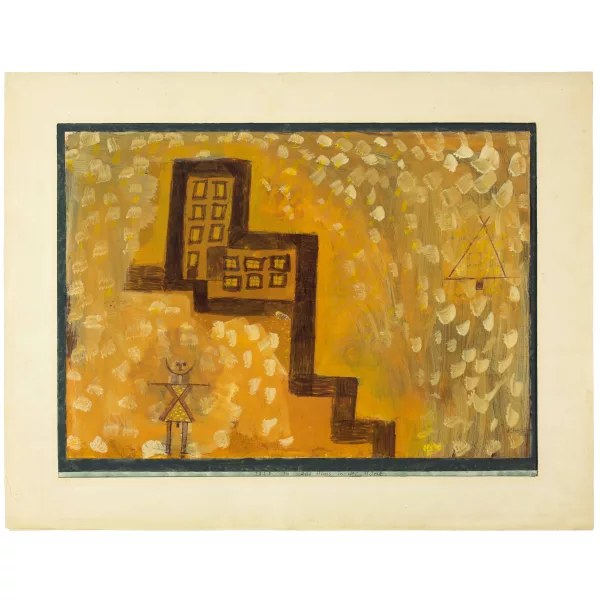 Paul Klee — Das Haus in der Höhe
