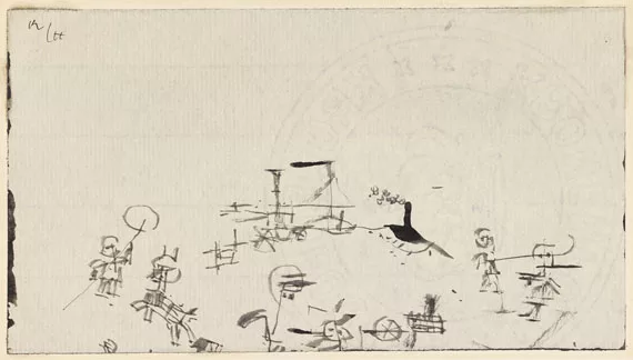 Paul Klee — Belebter Strand