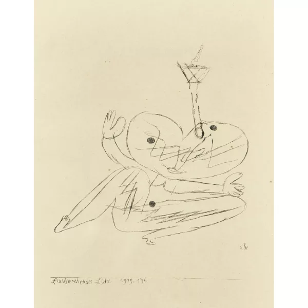 Paul Klee — "Auslöschendes Licht".
