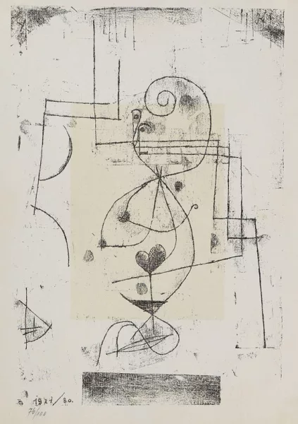 Paul Klee — Herz-Dame