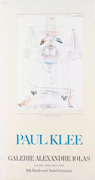 Paul KLEE (1879-1940), Affiche lithographiée pour la Galerie Alexandre IOLAS — DognyAuction