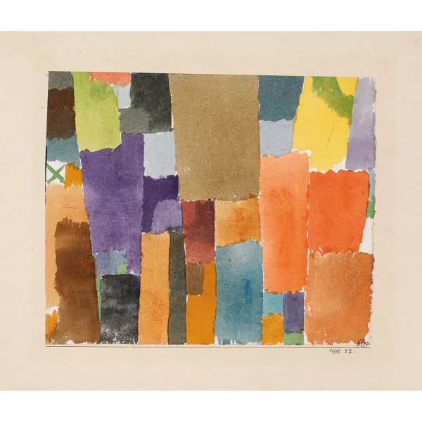 Paul Klee — Grünes X links oben