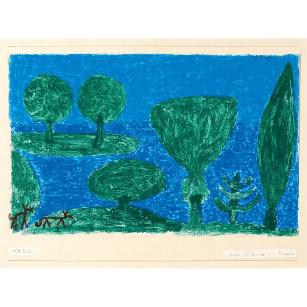 Paul Klee — Sechs Bäume am Wasser