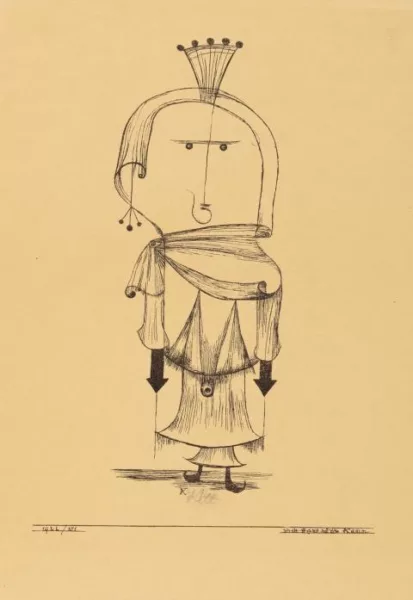 Paul Klee — Die Hexe mit dem Kamm