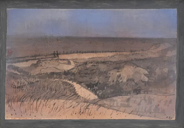 Paul Klee — "Befestigte Düne auf Baltrum 1923.262"