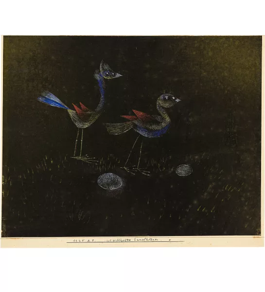 Paul Klee — Rotgeflügelte Sumpfhühner