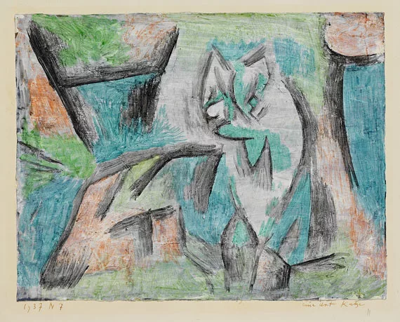 Paul Klee — Eine Art Katze