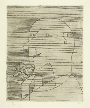 Paul Klee — Rechnender Greis — Galerie Kornfeld