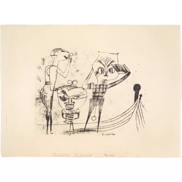Paul Klee — Vulgaere Komödie