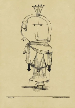 PAUL KLEE — Die Hexe mit dem Kamm. 1922. — Koller Auktionen
