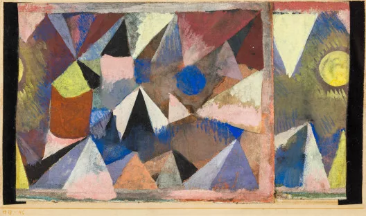 Paul Klee — Berglandschaft, 1918