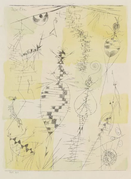 Paul Klee — Insekten (Schöpfungsplan 24)