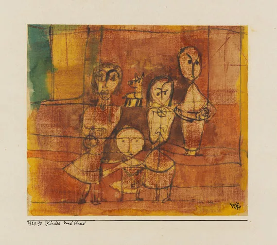 Paul Klee — Kinder und Hund