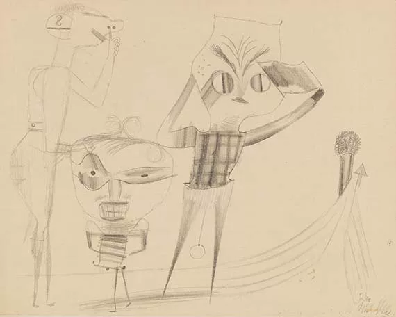 Paul Klee — Vulgaere Komoedie